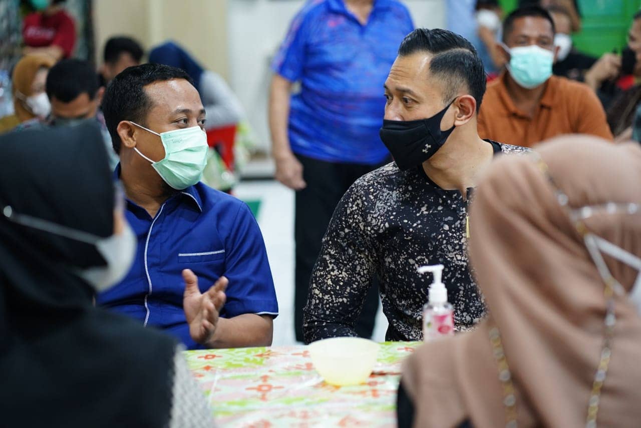 Andi Sudirman Menjamu AHY dan Rombongan dengan Makanan Khas Sulsel